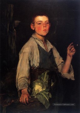  Duveneck Galerie - The Cobblers Apprenti portrait Frank Duveneck